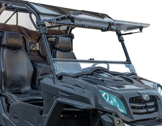 
                  
                    SuperATV CFMoto UForce 500 Scratch Resistant Flip Windshield
                  
                