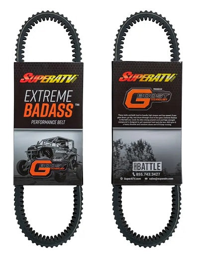 
                  
                    SuperATV RZR S 1000 Extreme Badass Drive Belts
                  
                