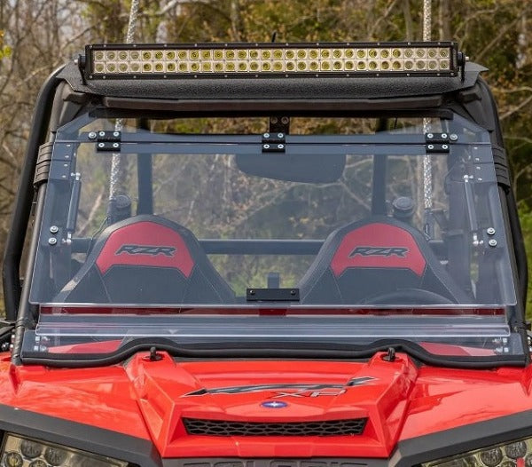 SuperATV 2015+ Polaris RZR 900 Flip Windshield - All Models