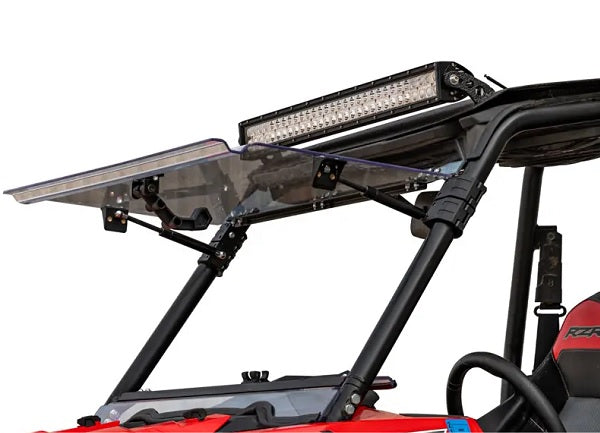 POLARIS RZR 900 SCRATCH RESISTANT FLIP WINDSHIELD