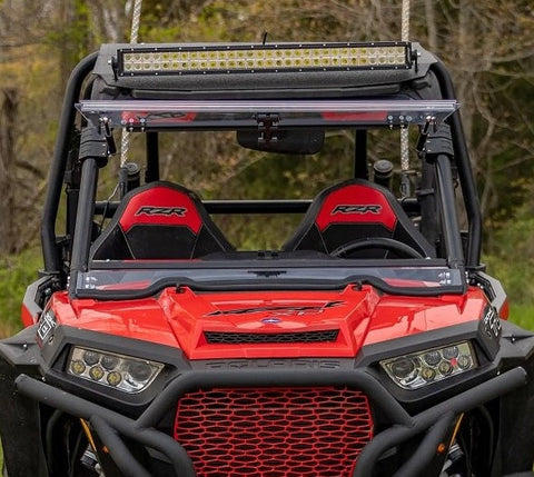 SuperATV 2015+ Polaris RZR 900 S Flip Windshield