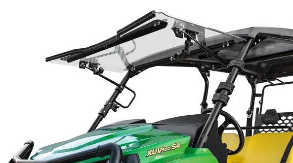 SuperATV John Deere Gator XUV 550 560 590 Flip Up Full Windshield