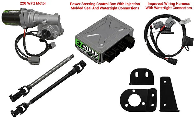 SuperATV John Deere Gator XUV 550 Crew EZ Steer Power Steering Kit