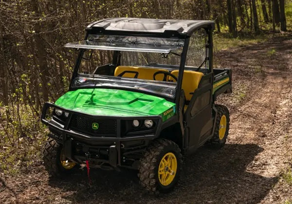 SuperATV John Deere Gator XUV 835E Flip Up Full Windshield