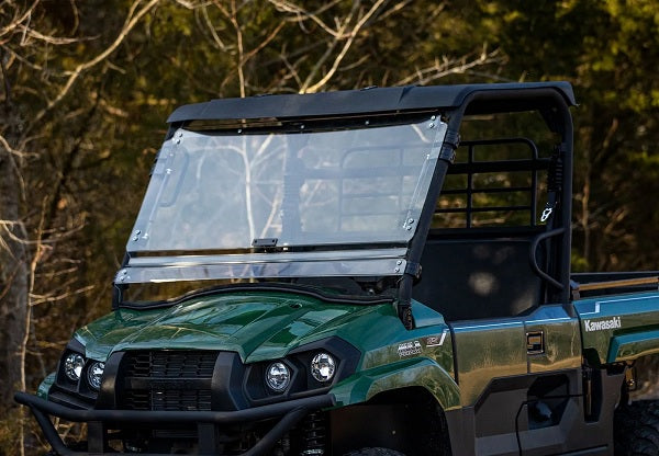 SuperATV Kawasaki Mule MX Flip Up Windshield