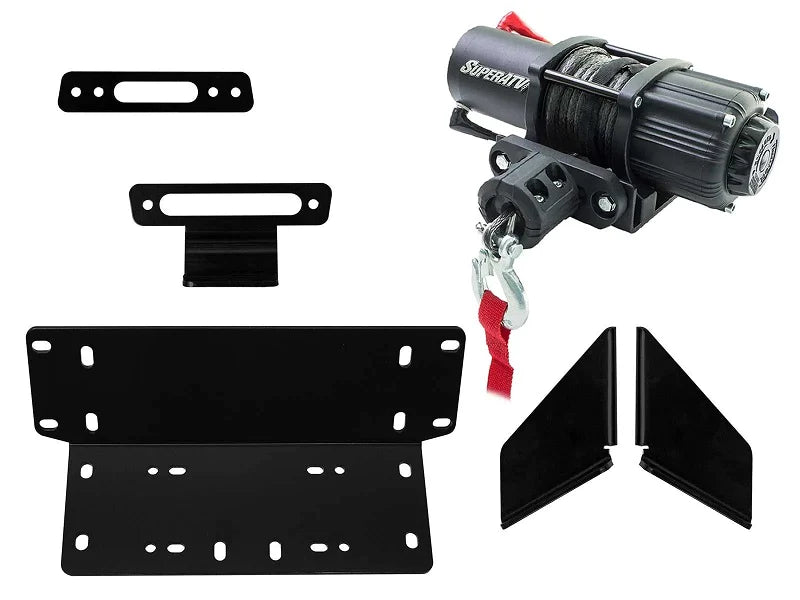 SuperATV Kawasaki Teryx S Winch Mount & Winches