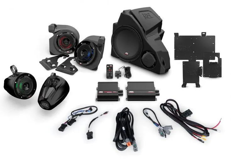 MTX Polaris RZR 14 Thunder Sound System 5 Speaker Ride Command
