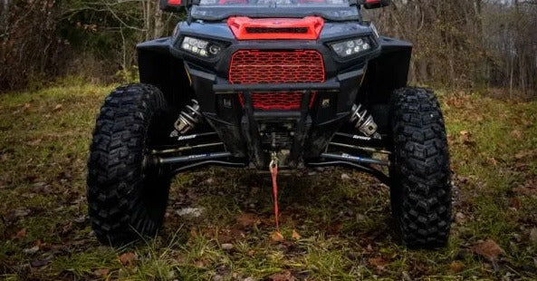 
                  
                    SuperATV Polaris RZR XP Turbo Chromoly 1.5 Inch Forward Offset A-Arms Black
                  
                