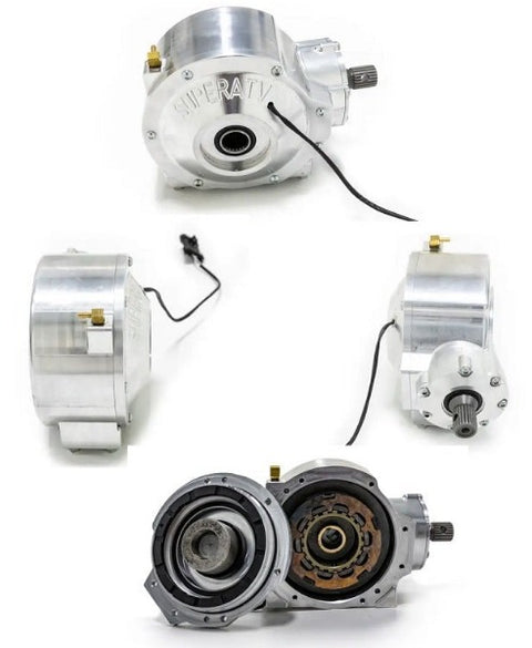 SuperATV Billet Aluminum Complete Differential for Polaris RZR S 800 Models