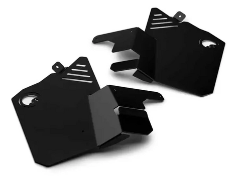 SuperATV Inner Fender Guards for Polaris RZR Turbo R Models Black