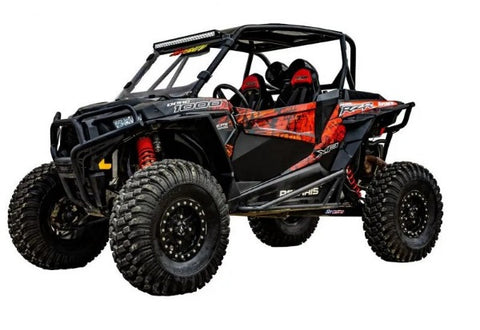 SuperATV Polaris RZR XP Turbo 3 Inch Lift Kit Walker Evans Shocks