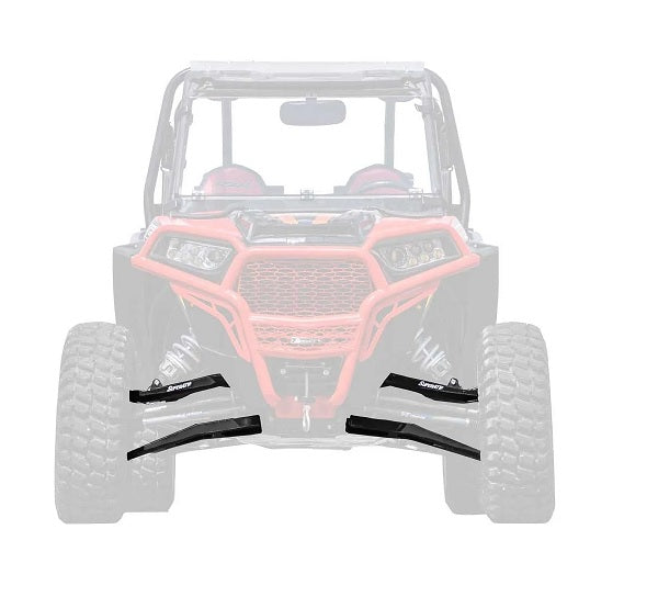 
                  
                    SuperATV Polaris RZR XP Turbo High Clearance Boxed A Arms Black
                  
                