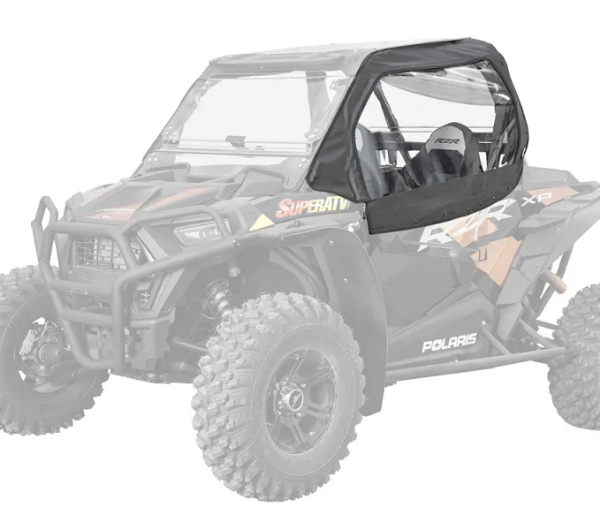 SuperATV Polaris RZR XP Turbo Soft Cab Enclosure Upper Doors