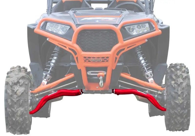 
                  
                    SuperATV Polaris RZR XP 1000 High Clearance Lower Front A Arms Red
                  
                