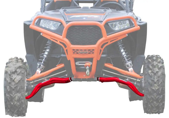 
                  
                    SuperATV Polaris RZR XP 1000 High Clearance Lower Front A Arms Red
                  
                