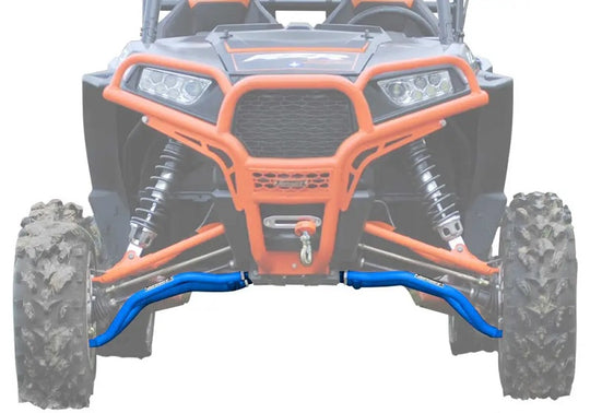 
                  
                    SuperATV Polaris RZR XP Turbo High Clearance Lower A Arms - Blue
                  
                