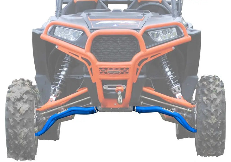 
                  
                    SuperATV Polaris RZR XP 1000 High Clearance Lower Front A Arms Blue
                  
                
