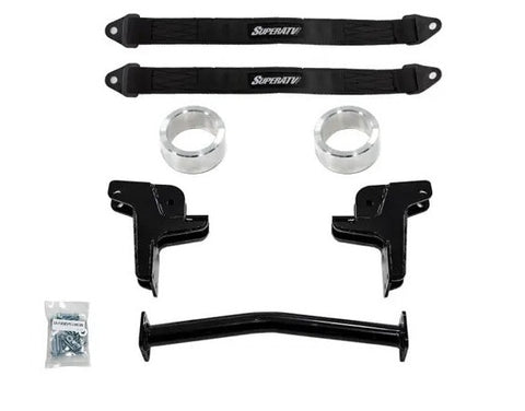 SuperATV Polaris RZR XP Turbo 3 Inch Lift Kit Fox