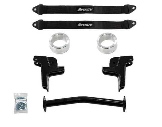 
                  
                    SuperATV Polaris RZR XP Turbo 3 Inch Lift Kit Fox
                  
                