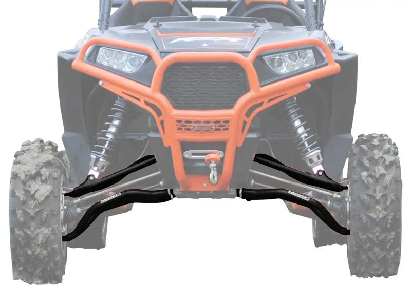 
                  
                    SuperATV Polaris RZR XP Turbo High Clearance Front A Arm Sets Black
                  
                