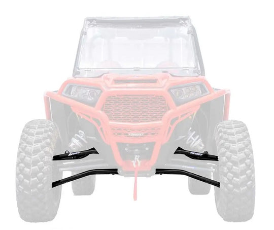 
                  
                    SuperATV Polaris RZR XP Turbo High Clearance Front A Arm Set Black
                  
                