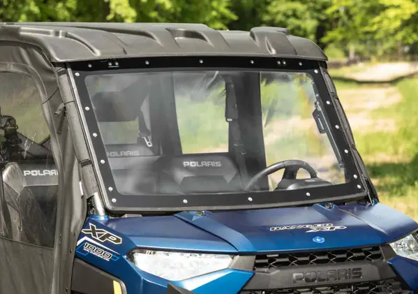 SuperATV Ranger 900 XP Power Flip Up Windshield