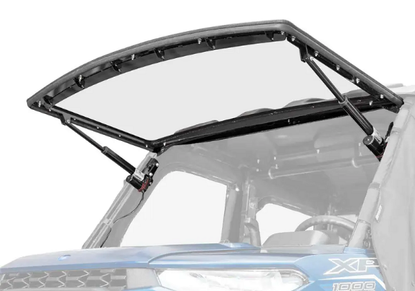 SuperATV Polaris Ranger XP 900 Power Flip Up Windshield