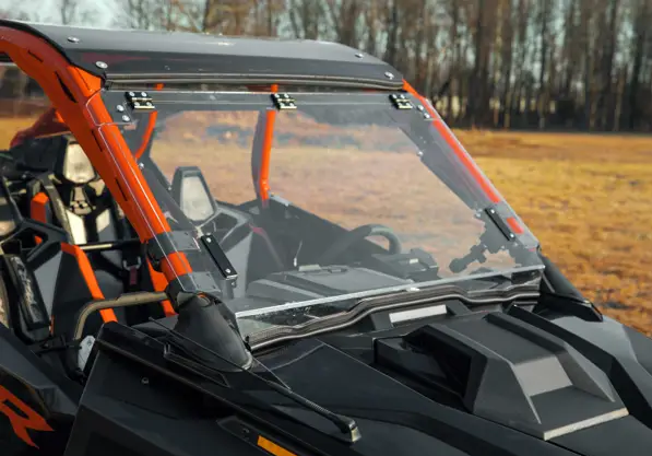 SuperATV Flip Up Windshield Polaris RZR Pro R 4 Models