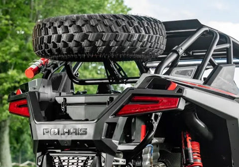 SuperATV Polaris RZR Turbo R Tire Carrier