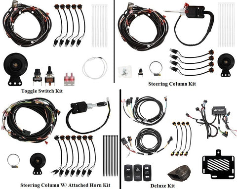 SuperATV Polaris RZR XP Turbo Turn Signal and Horn Kits