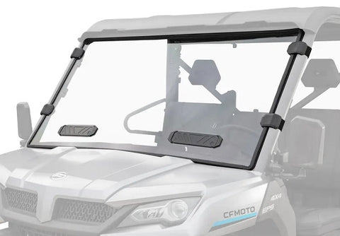 SuperATV CFMoto UForce 1000 Scratch Resistant Vented Clear Windshield