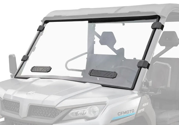 SuperATV CFMoto UForce 1000 Scratch Resistant Vented Full Windshield