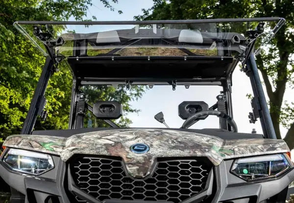
                  
                    CFMoto UForce 600 Scratch Resistant Flip Up Windshield
                  
                
