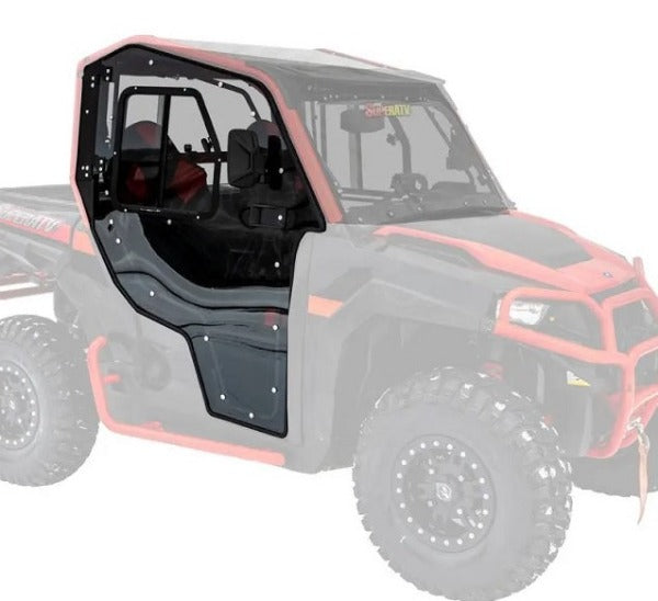 SuperATV Polaris General XP 1000 Cab Enclosure Doors