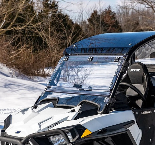 
                  
                    SuperATV RZR Trail S 900 Flip Up Windshield
                  
                