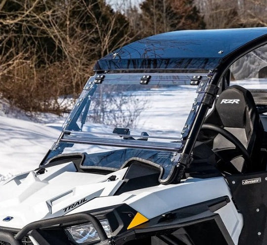 
                  
                    SuperATV RZR Trail S 1000 Flip Up Windshield
                  
                