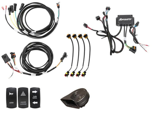
                  
                    SuperATV Polaris RZR PRO XP Plug and Play Turn Signal Horn Kits
                  
                