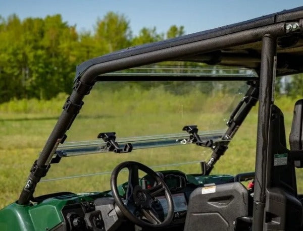 SuperATV Yamaha Viking Scratch Resistant Flip Up Windshield