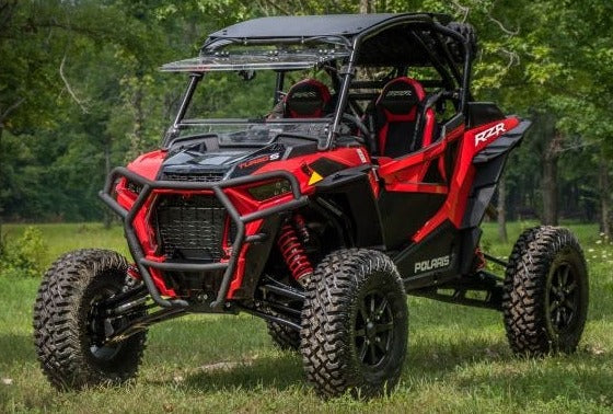 SuperATV Polaris RZR 4 Turbo S Flip Up Full Windshield