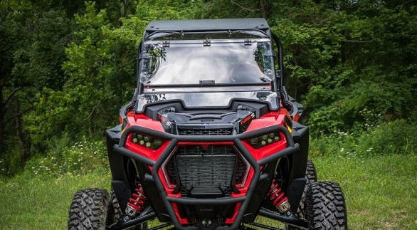 
                  
                    SuperATV Polaris RZR Turbo S 4 Seat Flip Up Full Windshield
                  
                
