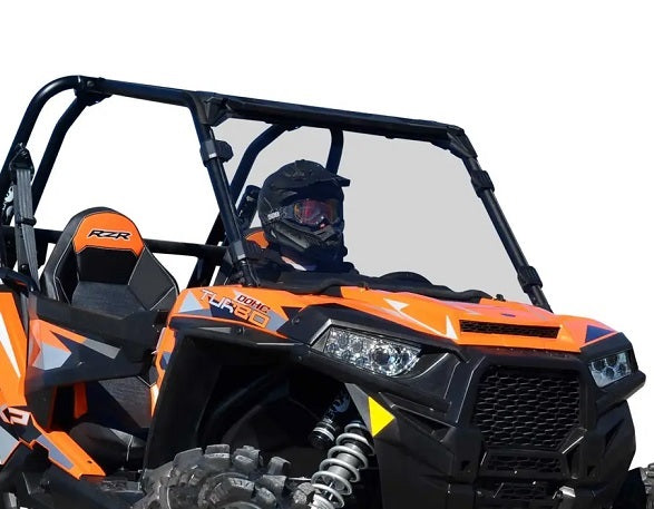 POLARIS RZR S 1000 SCRATCH-RESISTANT FULL WINDSHIELD TInted