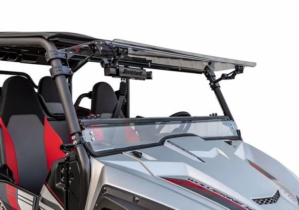 SuperATV Yamaha Wolverine X2 Flip Up Windshield