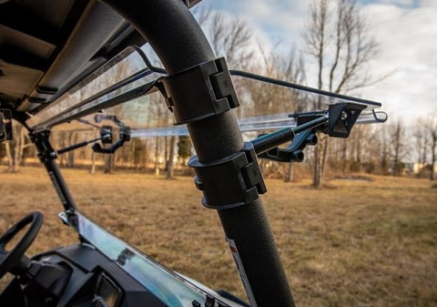 Yamaha Wolverine X2 Scratch Resistant Flip Up Windshield