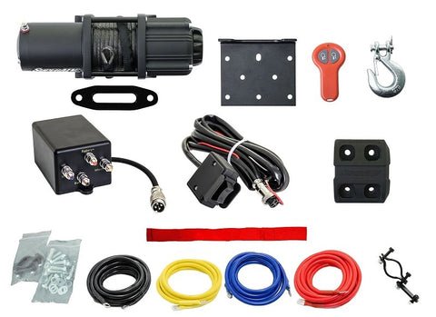 SuperATV Honda Talon Winch and Mount