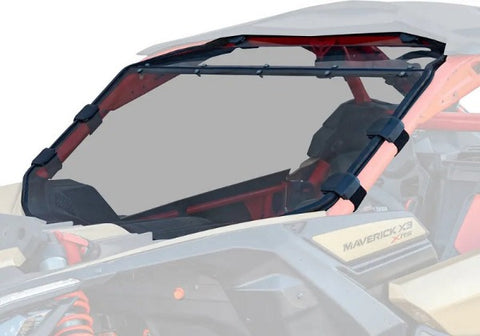 SuperATV Scratch Resistant Windshield Can Am Maverick X3 Light Tinted