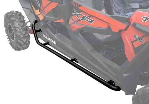 SuperATV Nerf Bar Rock Sliders Black