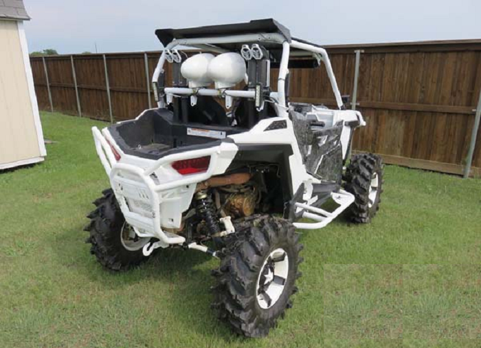 Snorkel Your ATV Polaris RZR S 900 Warrior Riser Snorkel Kit - 2015-20