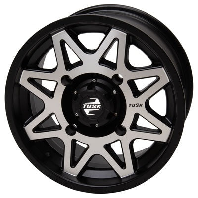 Tusk Tintic Black & Machined Wheels