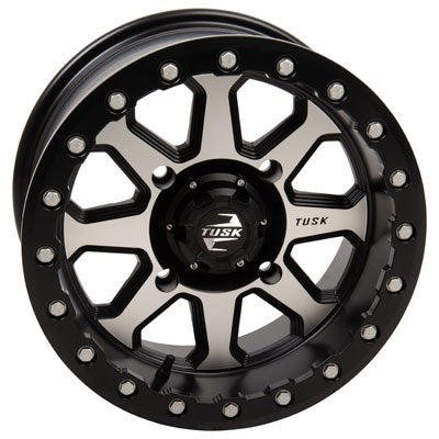 Tusk Uinta Machined & Black Beadlock ATV Wheels