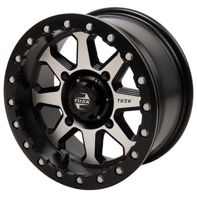 Tusk Uinta Machined & Black Beadlock UTV Wheels